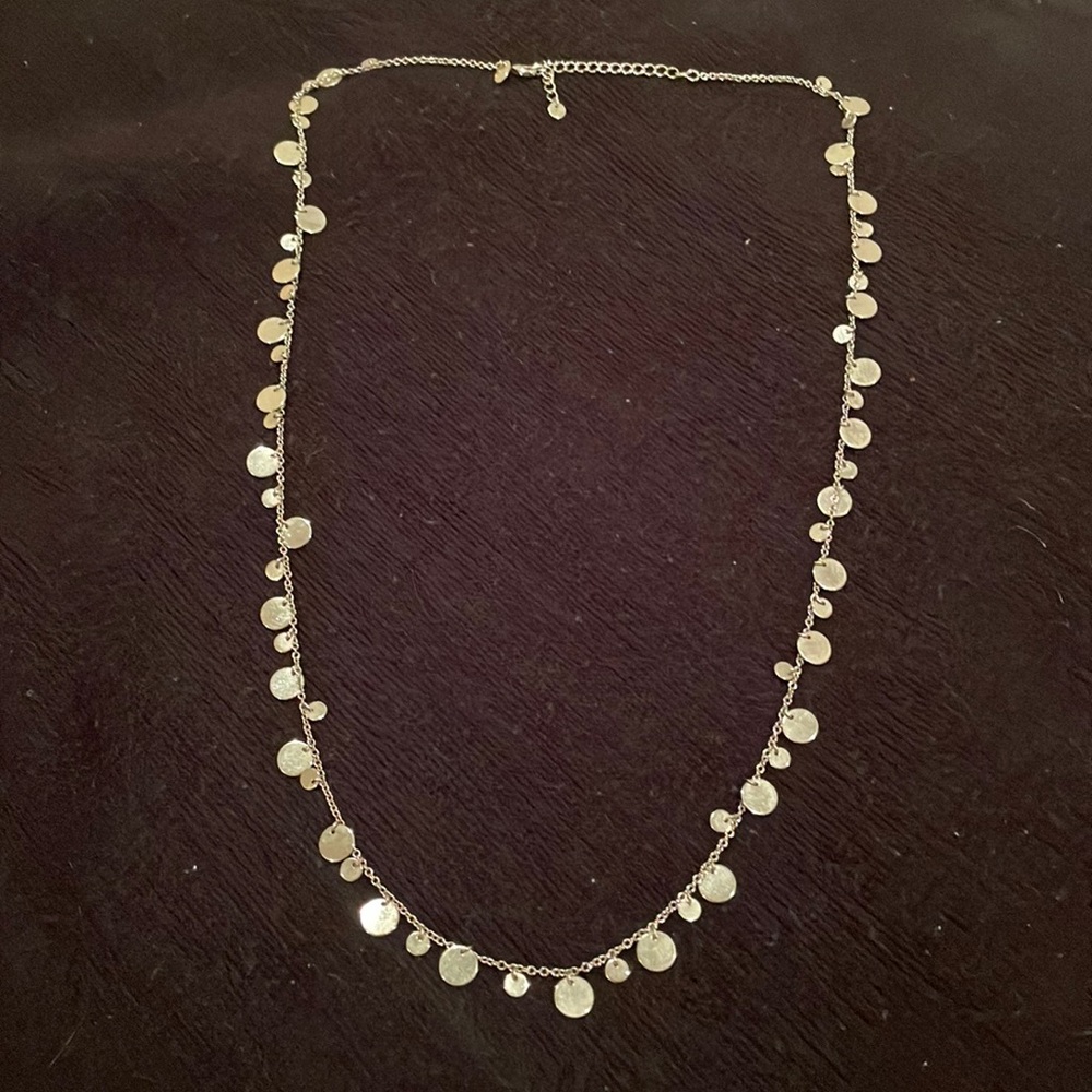 Lia Sophia Necklace with Big & Small Discs